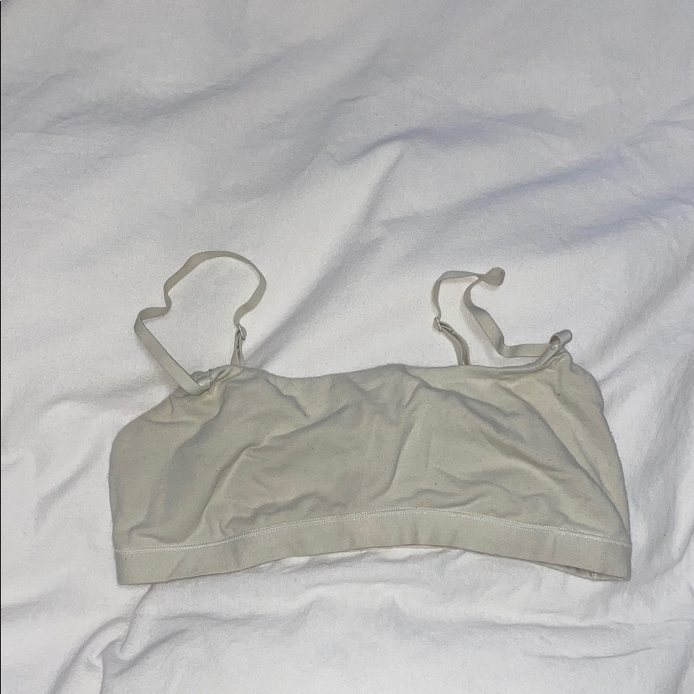 SKIMS Cotton Jersey Scoop Bralette